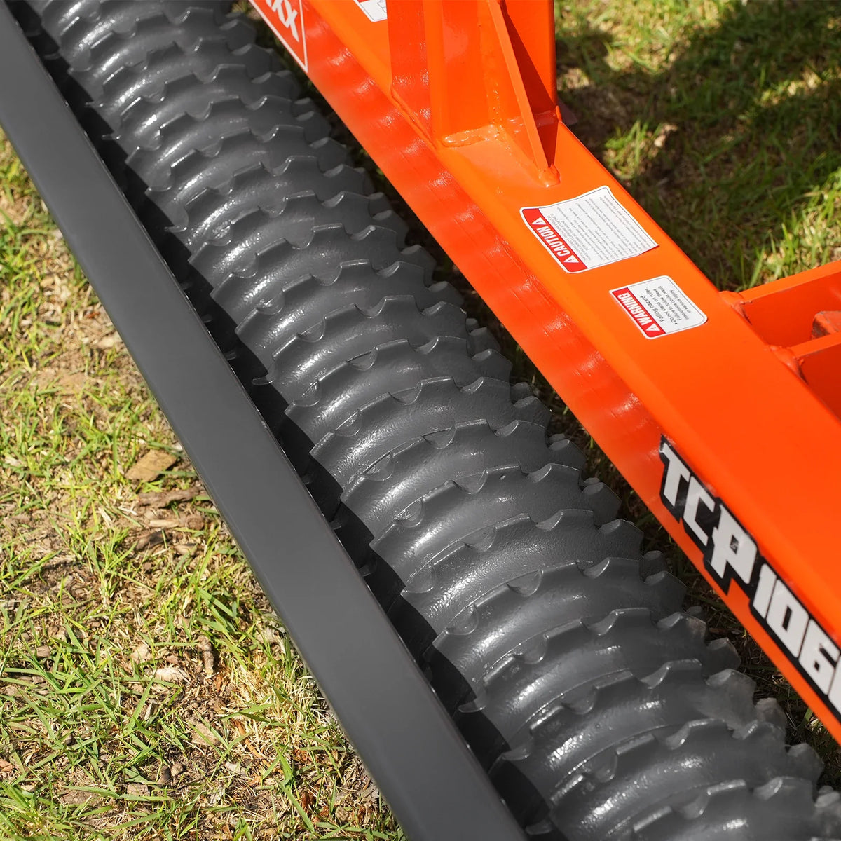 60" Cultipacker with 26 Ductile Iron Wheels, Scraper Bar Included, Category 1 and 2, 3 Point Hitch Tractor Att - view 8