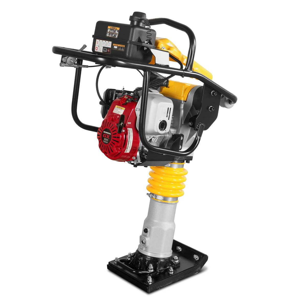 Honda GX100 Tamping Rammer with Wheel Kit, 2250 lb Impact Force Jumping Jack Tamper Compactor for Soil, Gravel - view 20