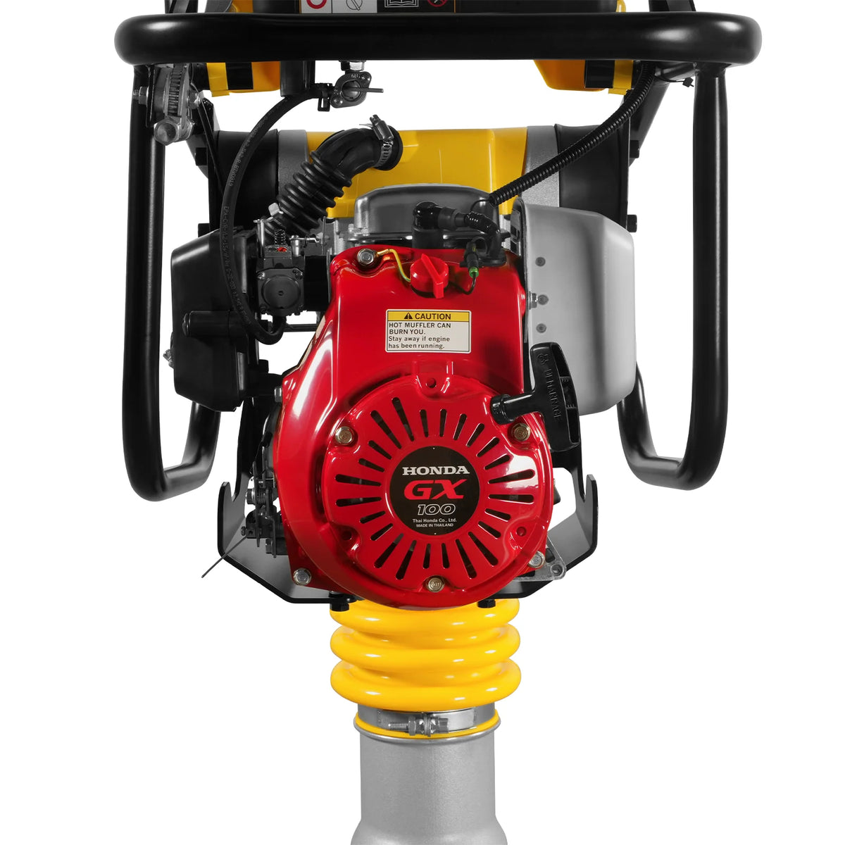 Honda GX100 Tamping Rammer with Wheel Kit, 2250 lb Impact Force Jumping Jack Tamper Compactor for Soil, Gravel - view 11