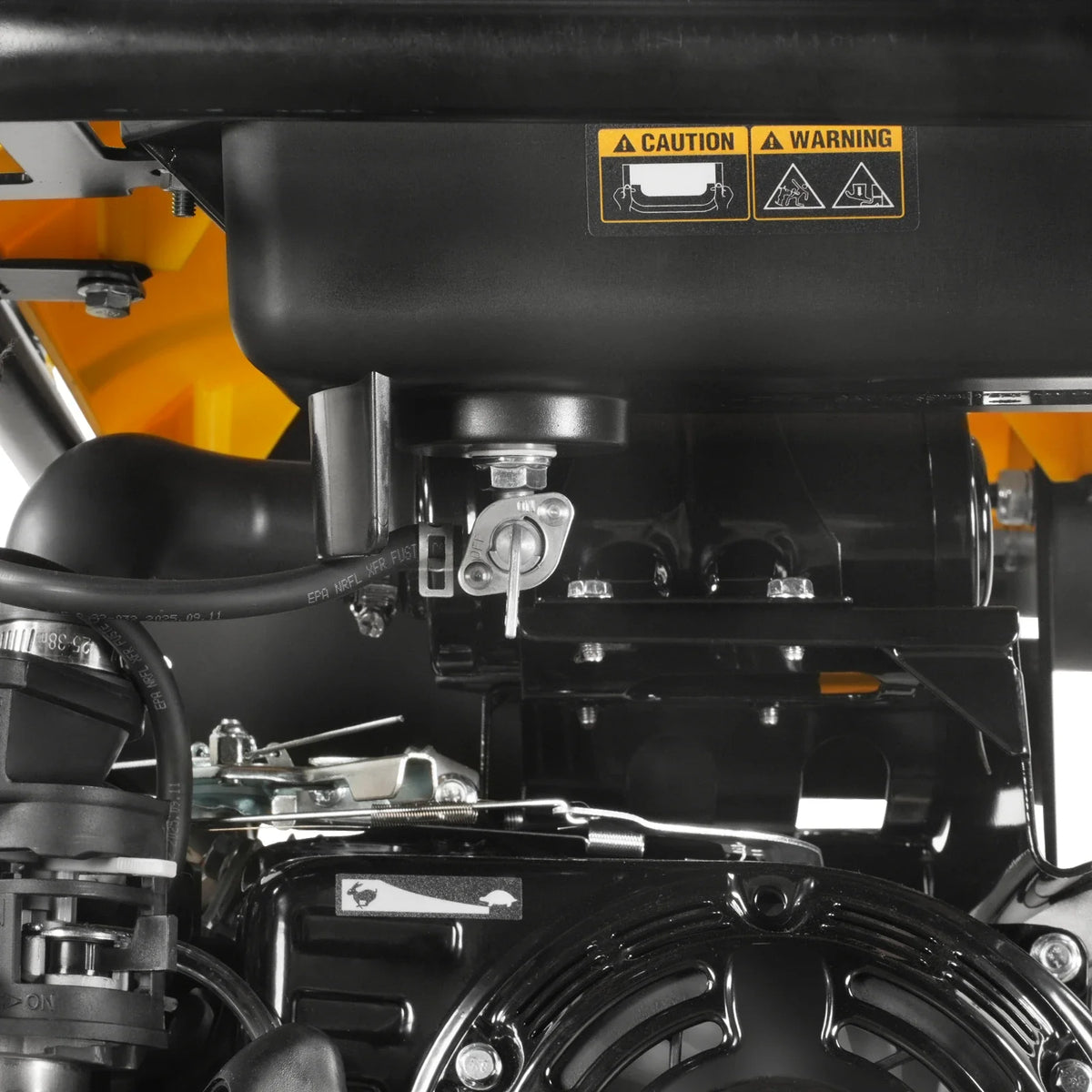 6.5 HP Tamping Rammer with Wheel Kit, 2700 lb Impact Force Jumping Jack Tamper Compactor for Soil, Gravel, Bac - view 10