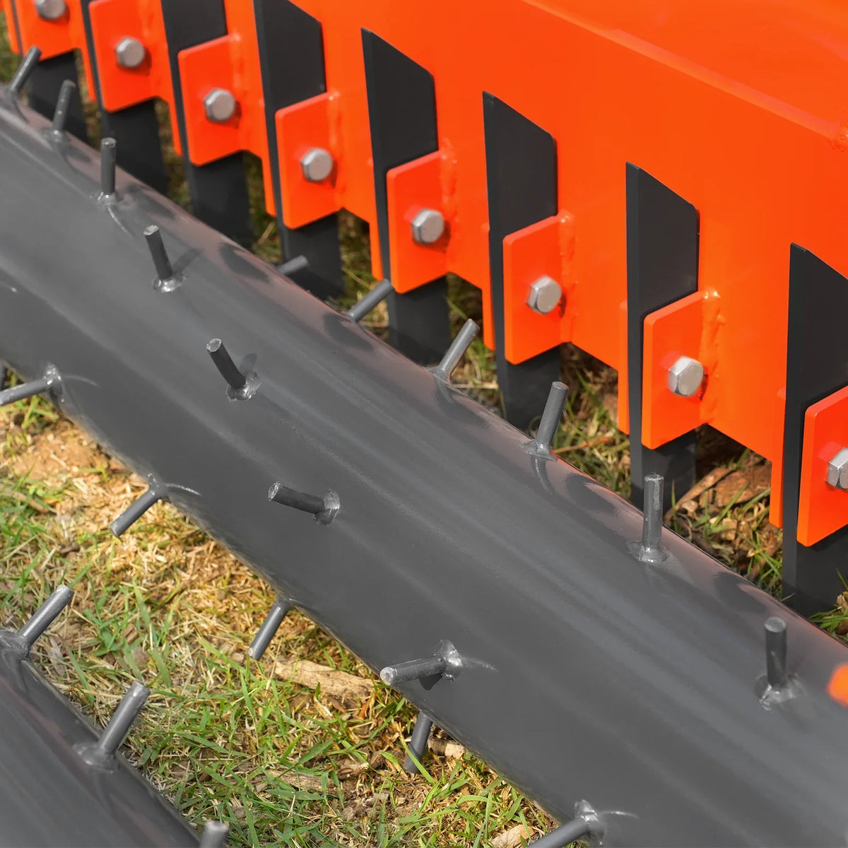 84" Heavy Duty Soil Pulverizer, Double Spiked Roller, 29 Shanks, Category 1 and 2, 3 Point Hitch Tractor Attac - view 11