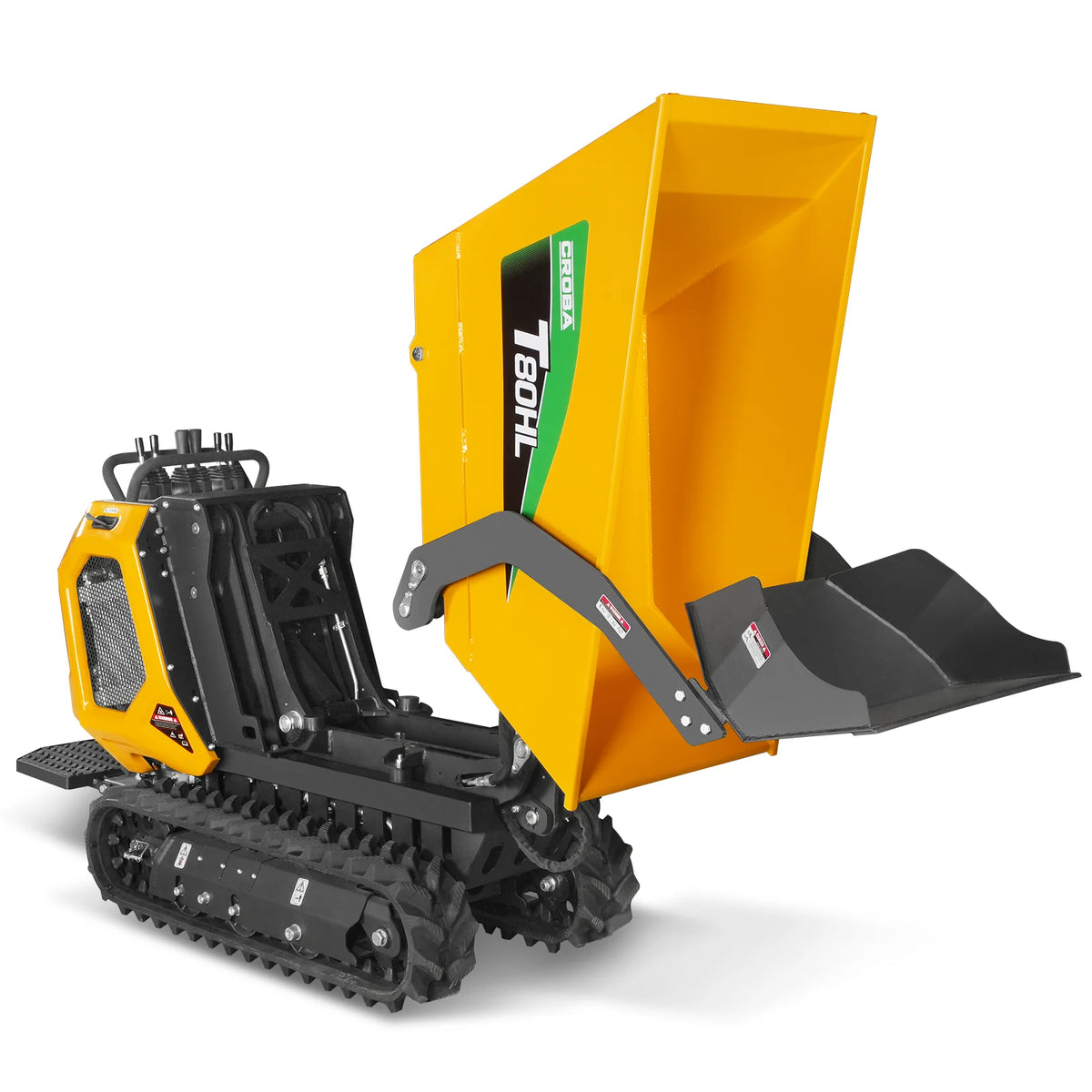 1100lb 420cc E-start Gas Engine Stand-ON Hydraulic Track Dumper Hydraulic Tipping and Lifting with Self-Loadin - view 15