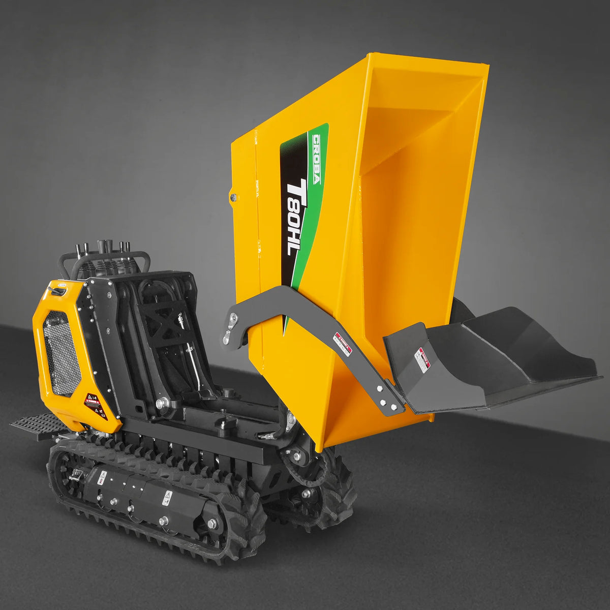 1100lb 420cc E-start Gas Engine Stand-ON Hydraulic Track Dumper Hydraulic Tipping and Lifting with Self-Loadin - view 24
