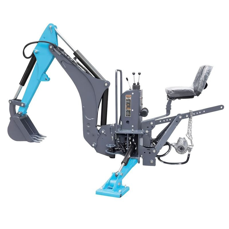 CAEL BH-9FT Schwenk-Anbaubagger 9 ft – 180° Auslegerschwenkung, 15"-Löffel