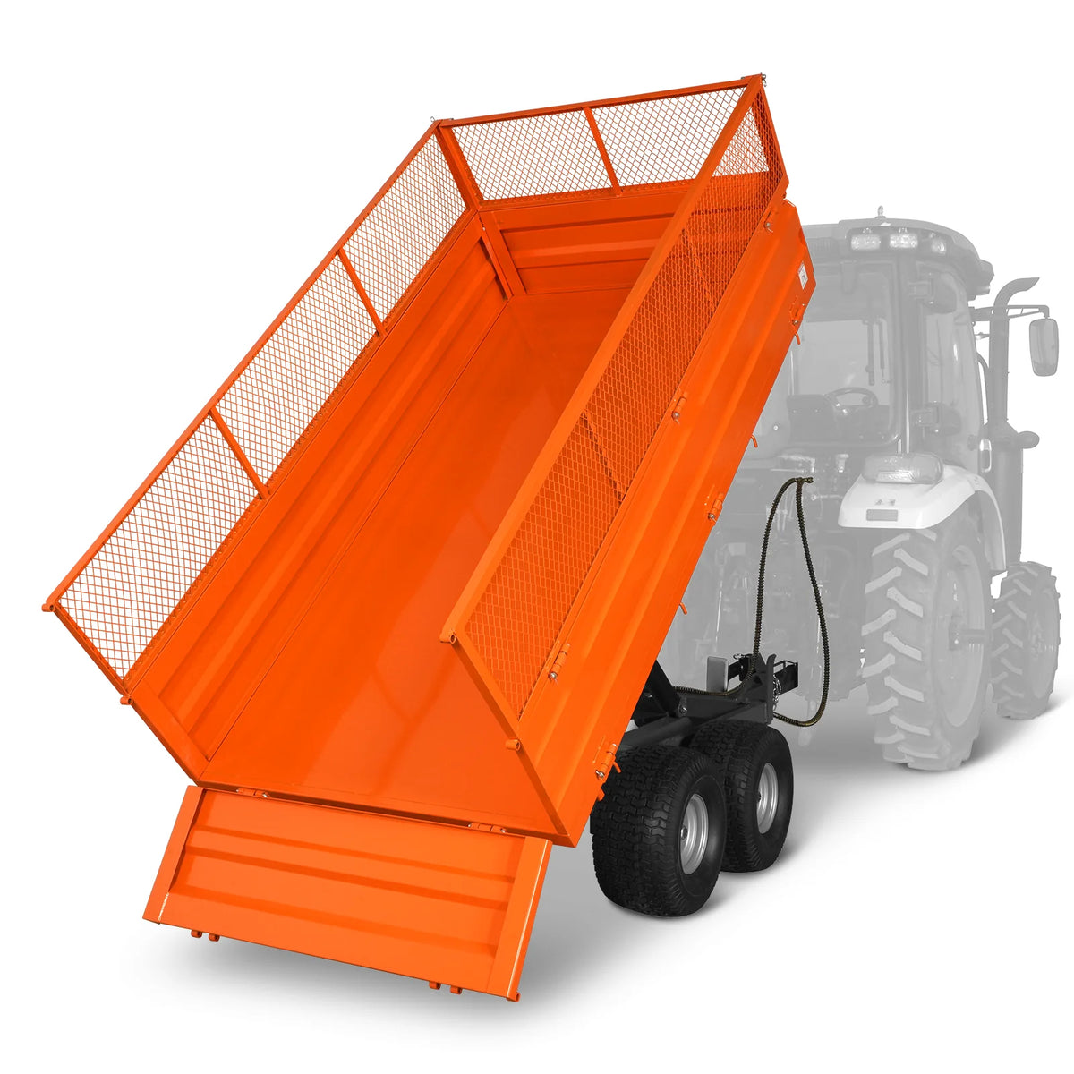 MechMaxx 2-Ton Capacity Heavy-Duty Dump Trailer, DT4X8W - view 18