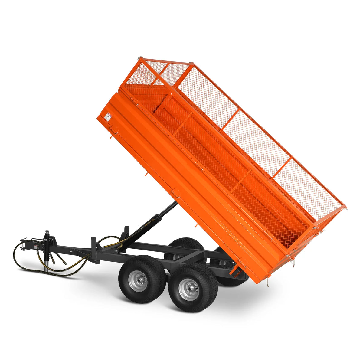 MechMaxx 2-Ton Capacity Heavy-Duty Dump Trailer, DT4X8W - view 23