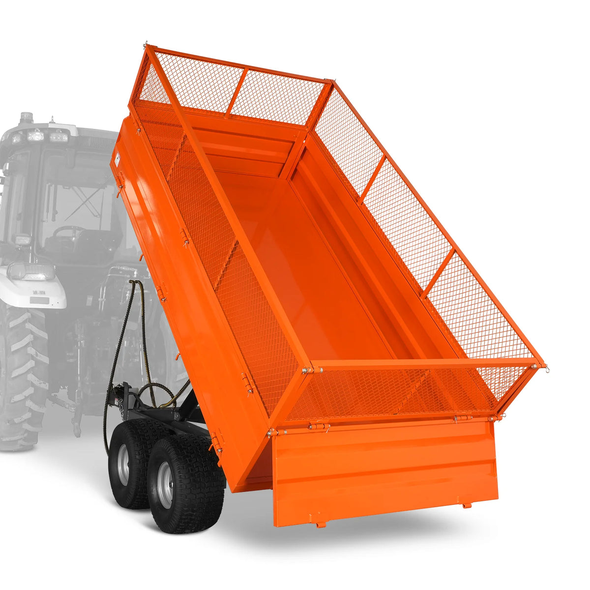 MechMaxx 2-Ton Capacity Heavy-Duty Dump Trailer, DT4X8W - view 5