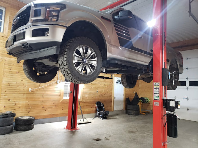 CAEL HPL11 Extended Height Two-Post Clear Floor Lift – 11,000 lb