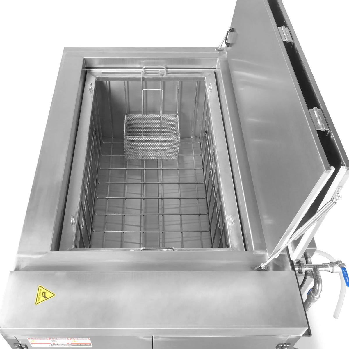 207 Gal / 785L Heavy Duty Industrial Ultrasonic Parts Washer, 28kHz 96 Transducers, Oil Skimmer, SS304 Tank, 2 - view 5