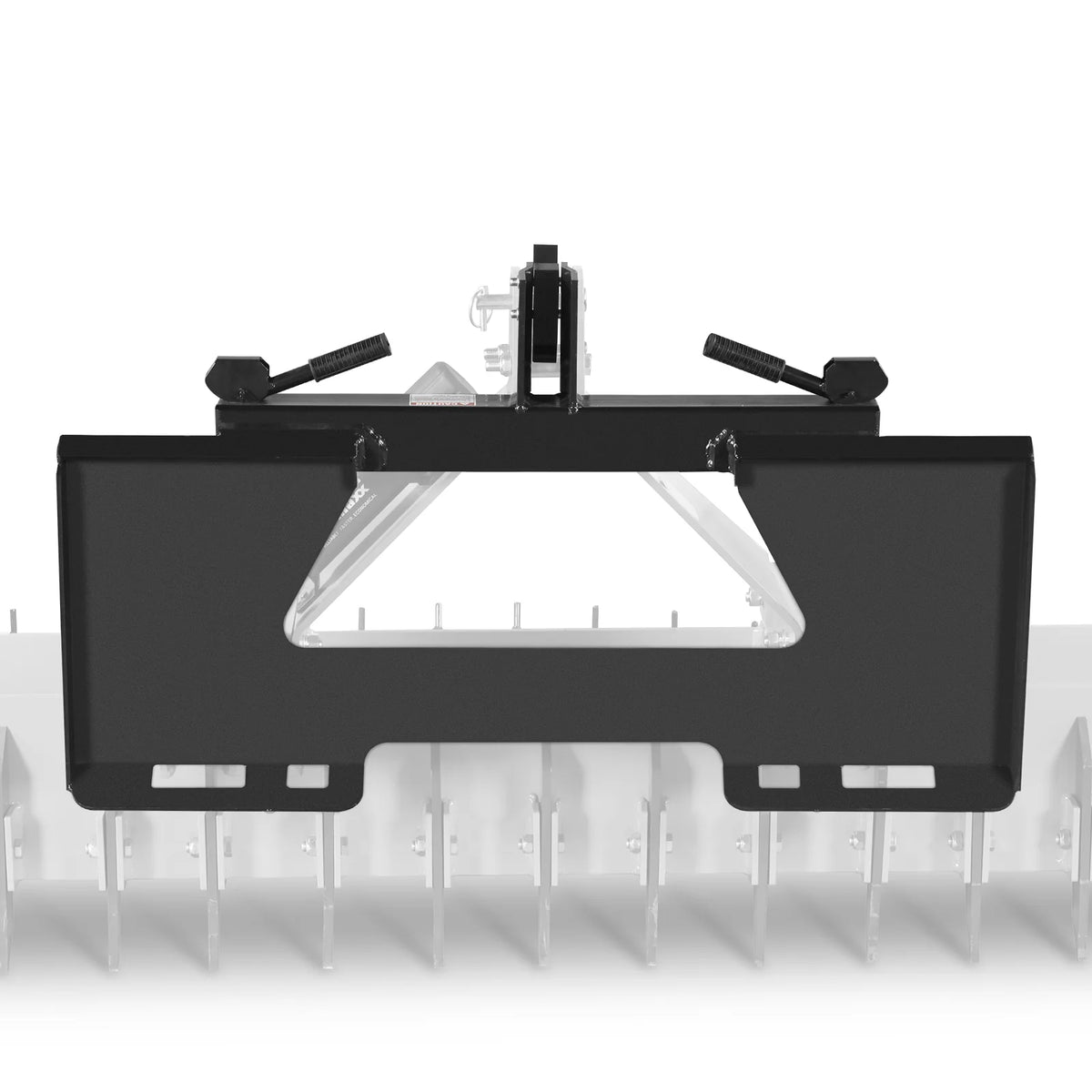 Universal Skid Steer Quick Attach to Category 1 3-Point Quick Hitch Adapter, 3,000 lb Capacity, SSQH1B - view 6