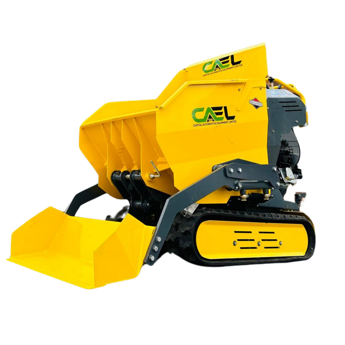 CAEL Hydraulic Mini-Dumper – Briggs & Stratton 6,5 PS, 270 L Mulde