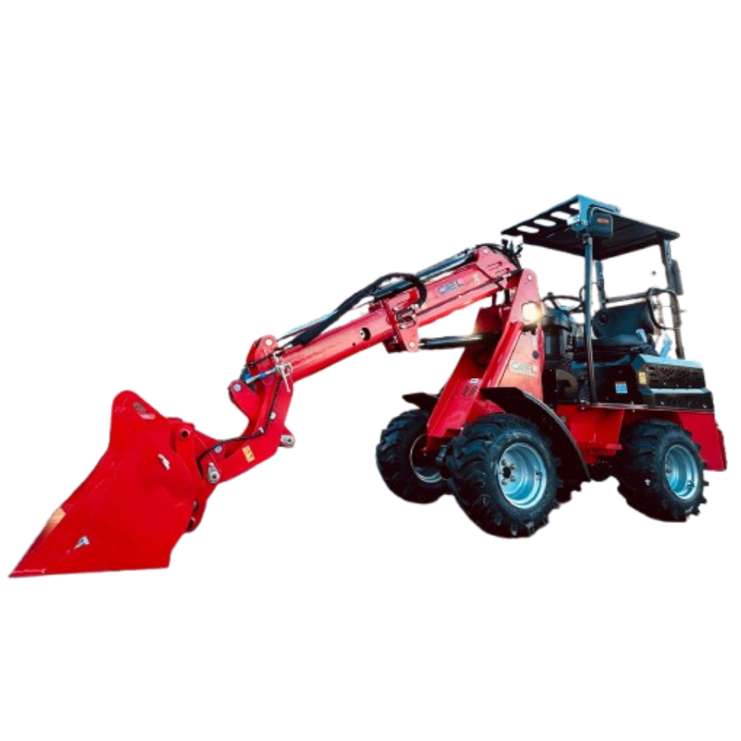 CAEL 906 Mini-Chargeuse sur Pneus – Kubota 25 CV, Flèche Télescopique