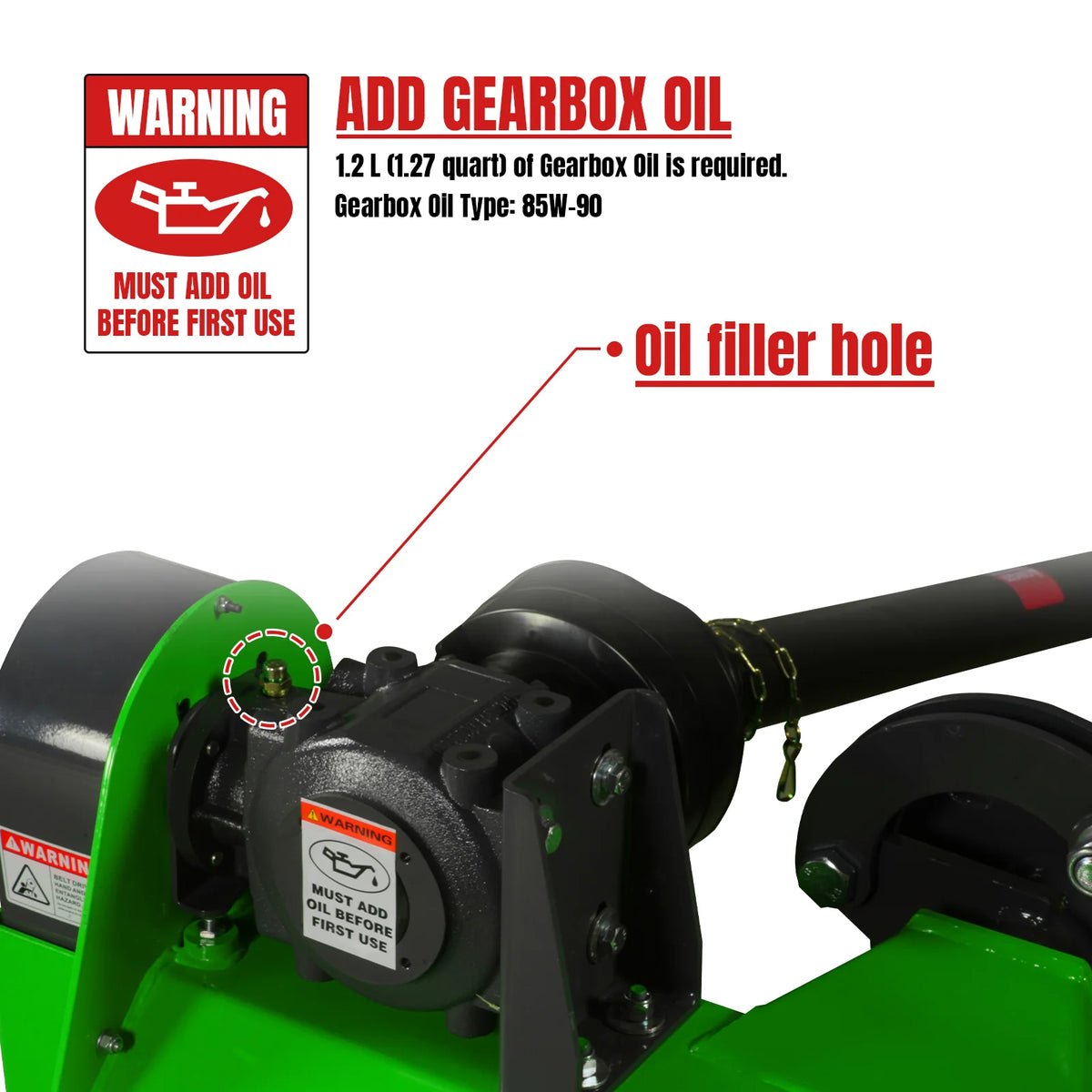 60" Standard 3Point Offset Flail Ditch Bank Mower, 25-60HP, VAM60 - view 2
