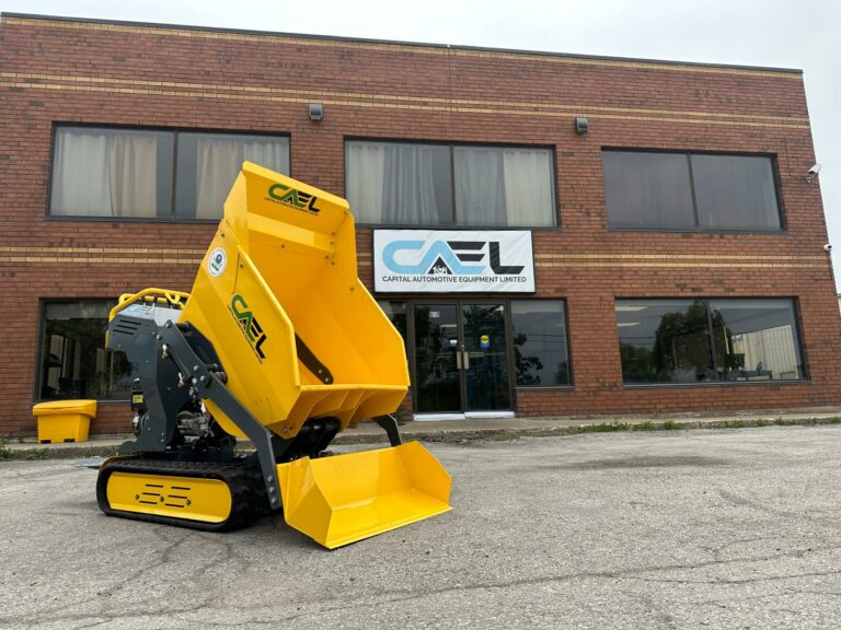 CAEL Hydraulic Mini-Dumper – Briggs & Stratton 6,5 PS, 270 L Mulde