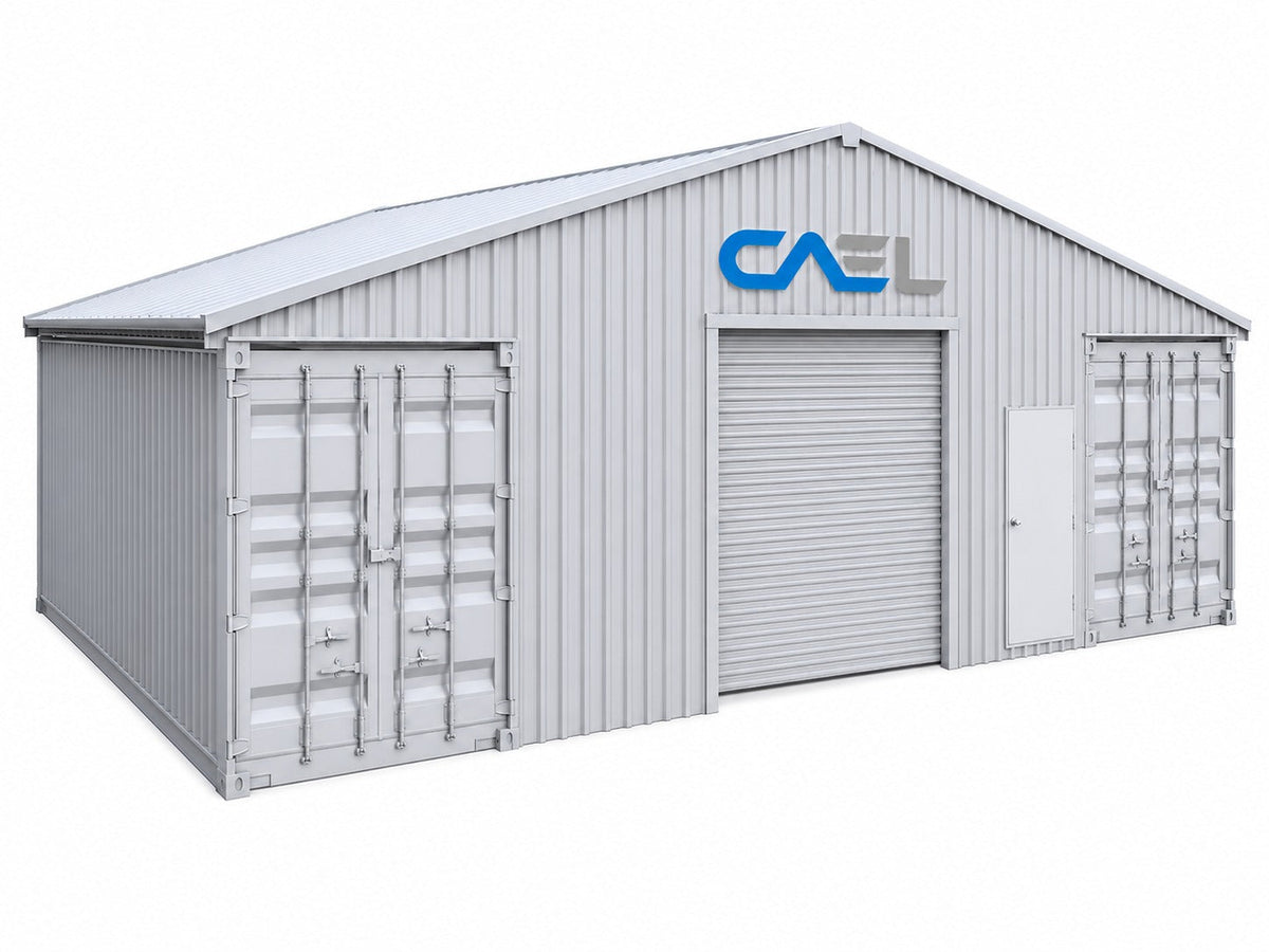 CAEL MC364004P-FBW Kit de toiture conteneurs avec parois – 36 ft