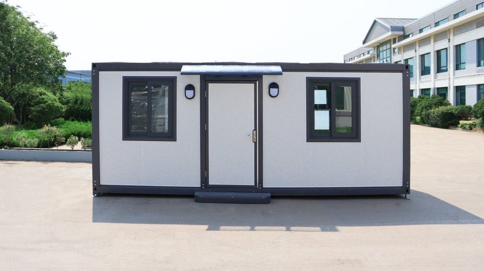 CAEL MOC20-BBK-110V 20 ft Mobile Office Cabin – Bedroom, Bathroom, Kitchen
