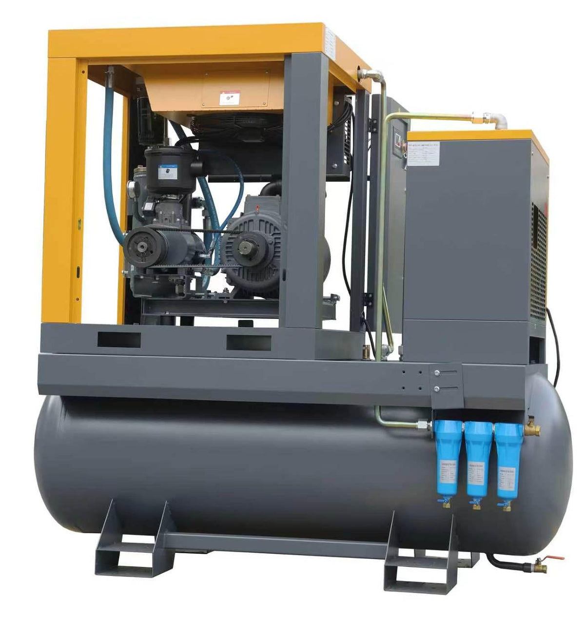 Compresseur à vis CAEL 7 HP 4 en 1 – sécheur, réservoir, filtres