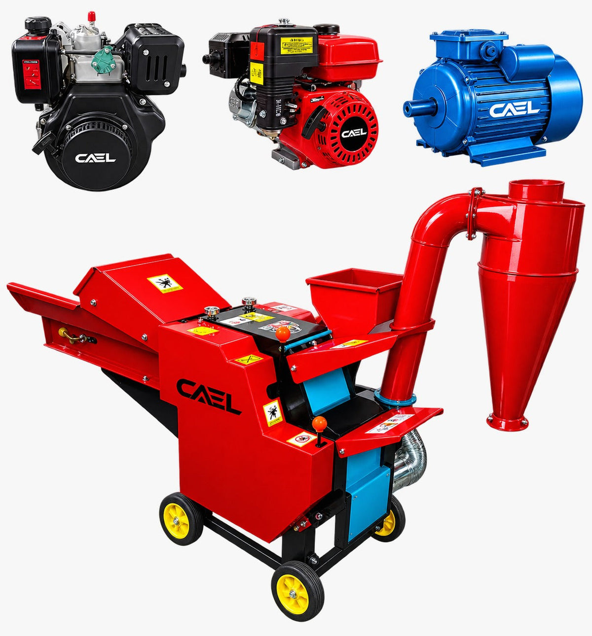 CAEL 9ZT-4.8C Multi-Function Chaff Cutter – 8 HP, 4,800 kg/h