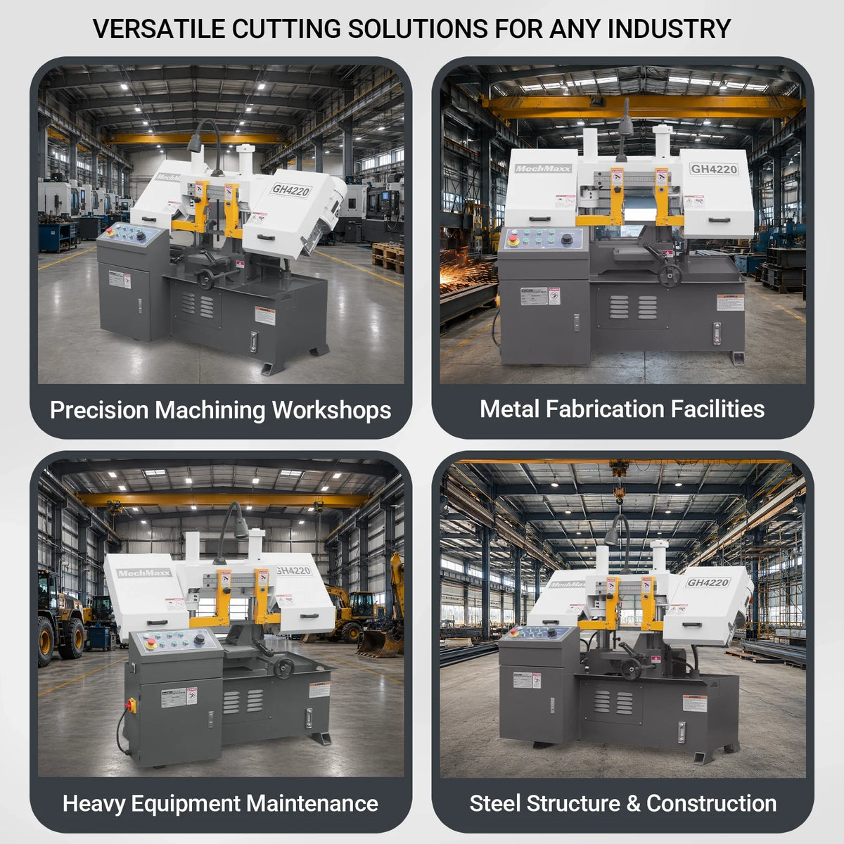 8 in Double Column Horizontal Metal Cutting Band Saw, 7-7/8 x 7-7/8 in Capacity, Hydraulic Feed, Coolant Syste - view 11