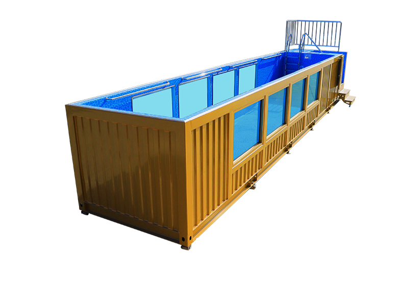 Piscine conteneur CAEL CP-2040 – modèles modulaires de 20 ft et 40 ft