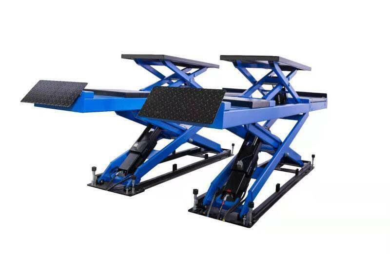 Pont élévateur à ciseaux CAEL LST-JS450 pour géométrie – 12,000 lb (5 500 kg)