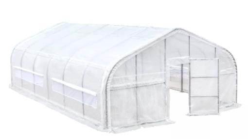CAEL Gewächshaustunnel 26 × 40 ft – 6-mil-EVA-Folie, Stahlgestell