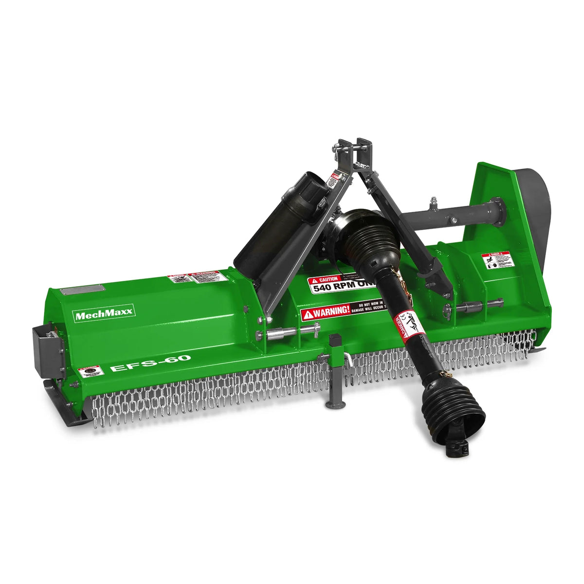 60" Light-duty Flail Mower 3 Point 15-35HP, PTO Driven, EFS60 - view 7