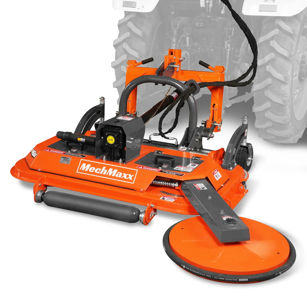 60 in Orchard Finish Mower, 3 Point Hitch Cat.1, Hydraulic Offset, PTO Shaft Included with Shear Bolt, 20-45 H - view 10