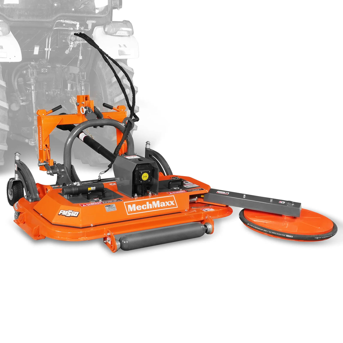 60 in Orchard Finish Mower, 3 Point Hitch Cat.1, Hydraulic Offset, PTO Shaft Included with Shear Bolt, 20-45 H - view 8