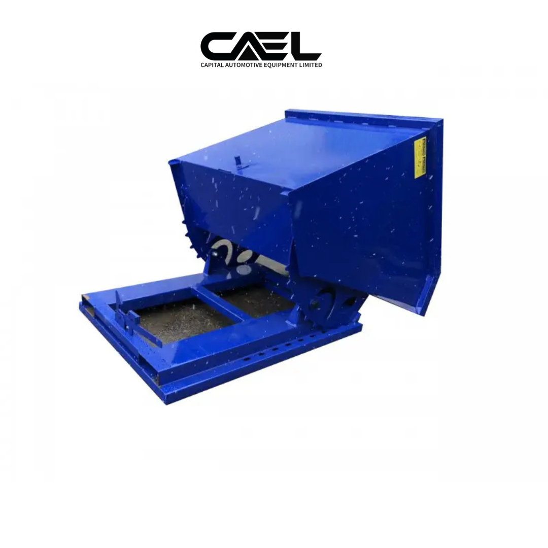 CAEL Self-Dumping Hopper 1.5 CY – Forklift Trash Hopper, Heavy Duty