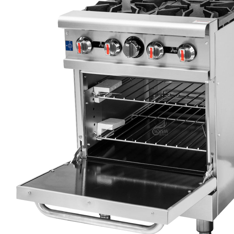 Cuisinière à gaz CAEL RGR24 4 feux avec four – 151 000 BTU/hr