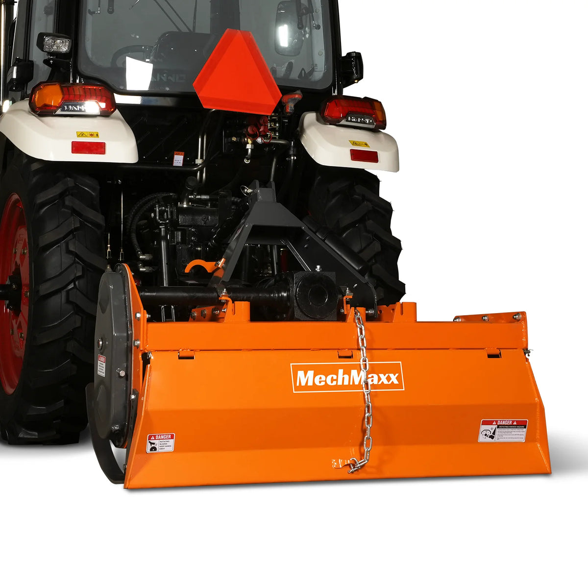 4.5FT 3-Point Gear Drive Rotary Tiller, 25-45HP Tractor, PTO Shaft Included (With Slip Clutch), Cat. 1 Hookup, - view 15