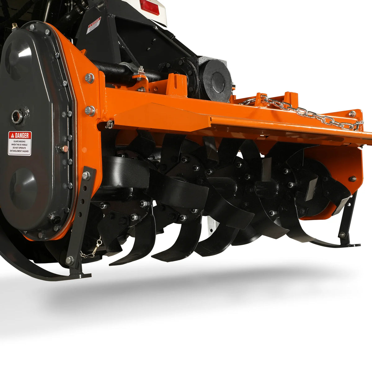 4.5FT 3-Point Gear Drive Rotary Tiller, 25-45HP Tractor, PTO Shaft Included (With Slip Clutch), Cat. 1 Hookup, - view 10
