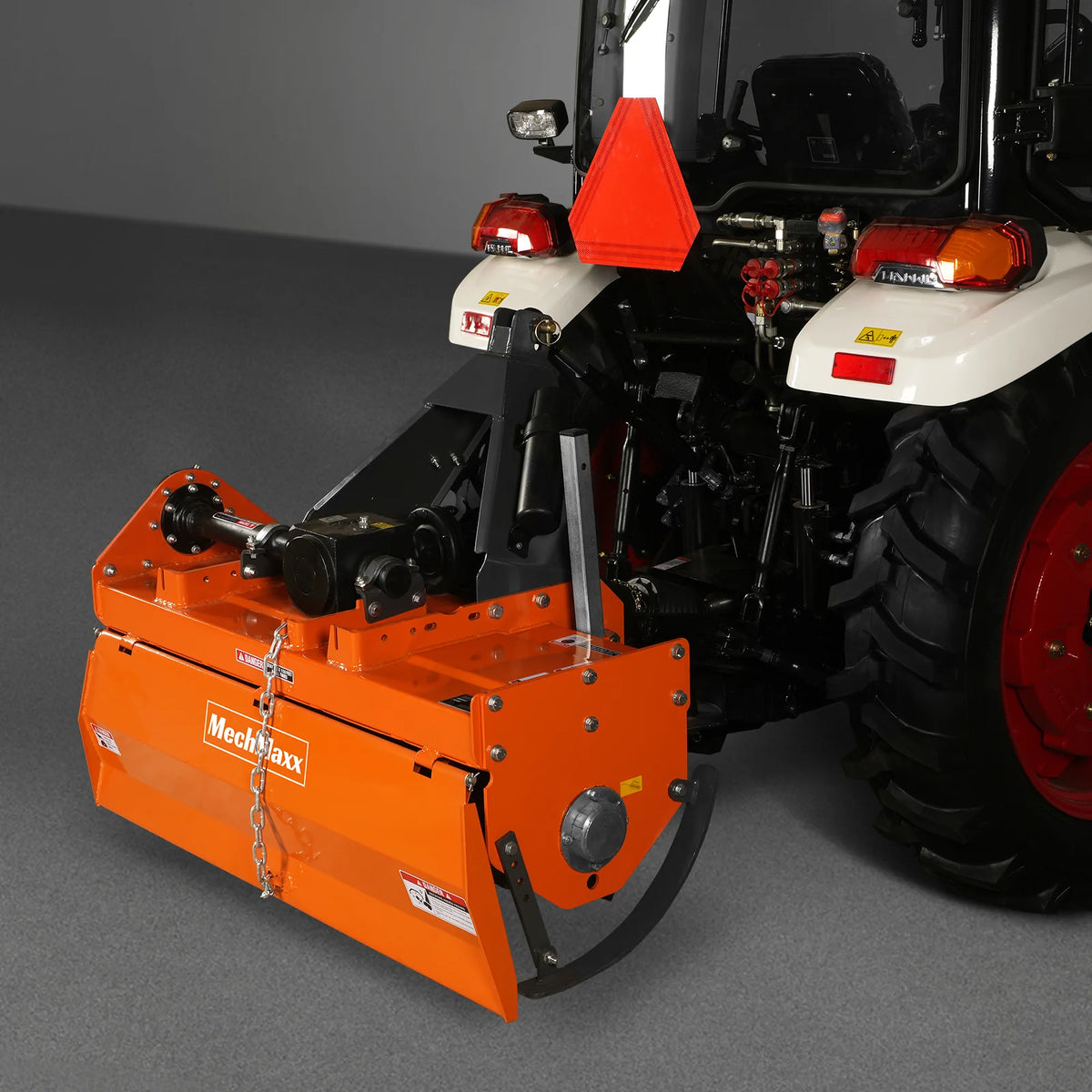 4FT 3-Point Gear Drive Rotary Tiller, 18-35HP Tractor, PTO Shaft Included (With Slip Clutch), Cat. 1 Hookup, R - view 19