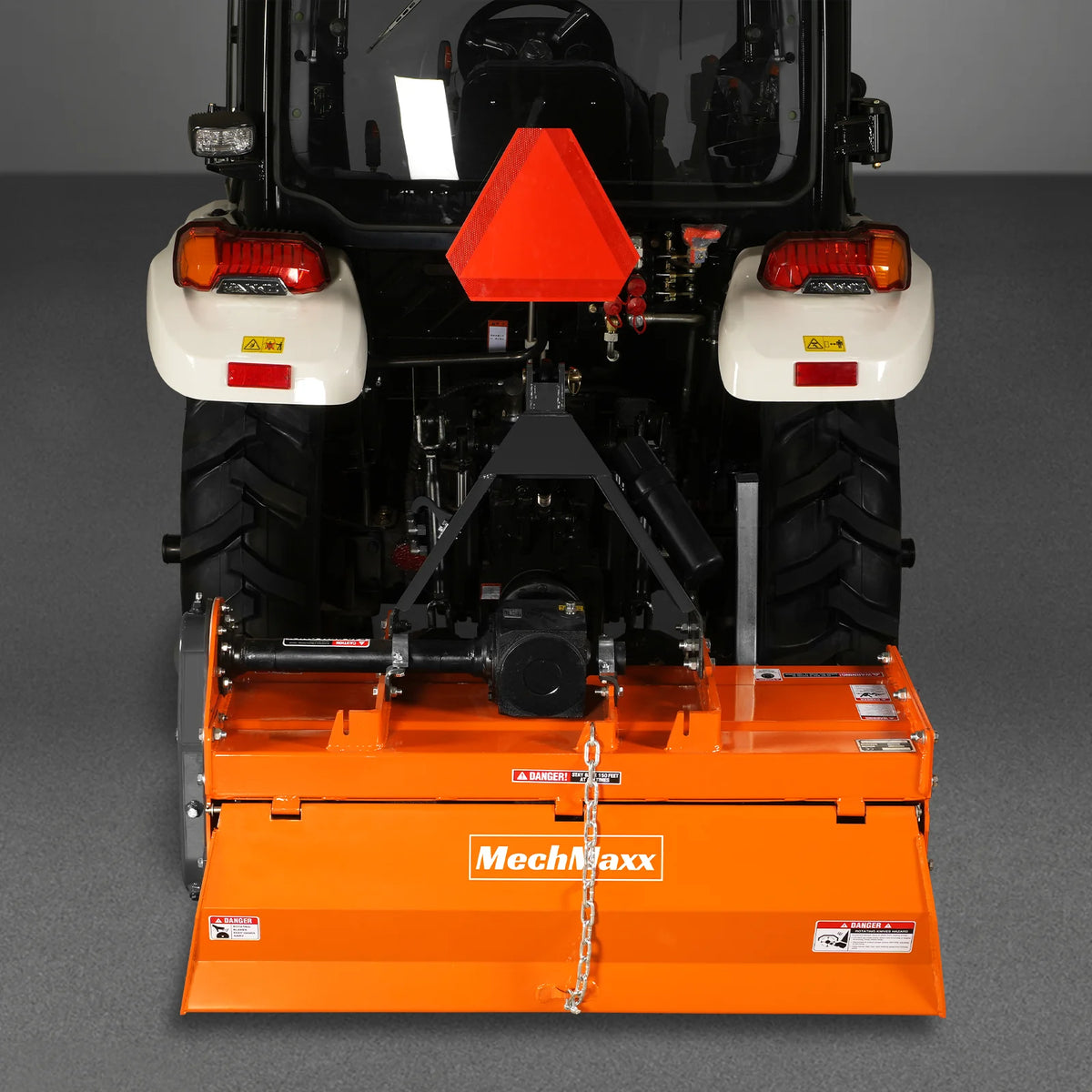 4FT 3-Point Gear Drive Rotary Tiller, 18-35HP Tractor, PTO Shaft Included (With Slip Clutch), Cat. 1 Hookup, R - view 16