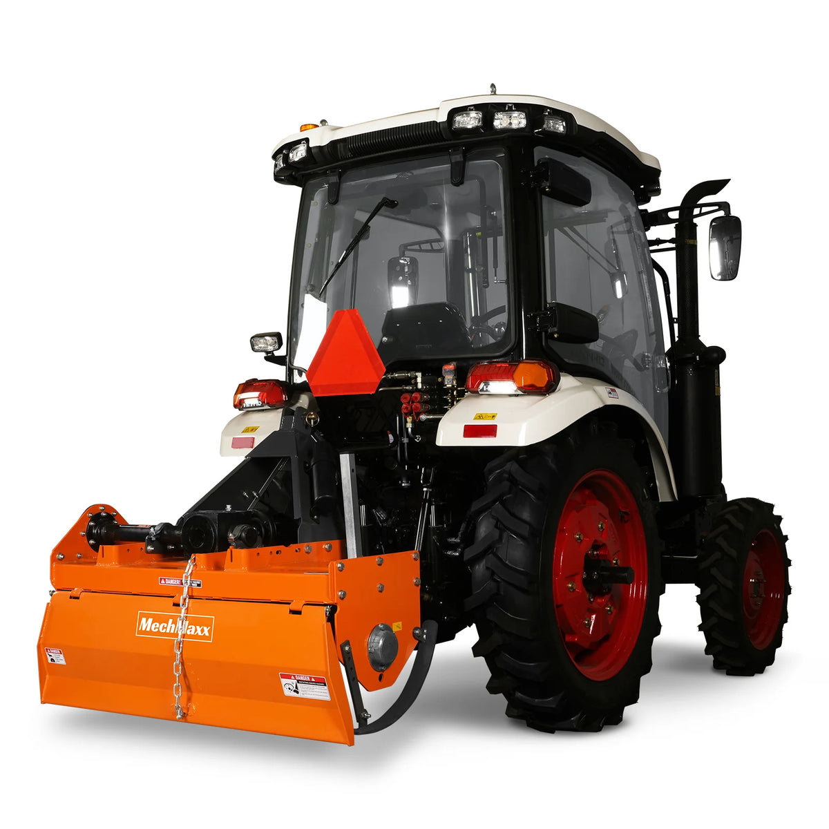 4FT 3-Point Gear Drive Rotary Tiller, 18-35HP Tractor, PTO Shaft Included (With Slip Clutch), Cat. 1 Hookup, R - view 14
