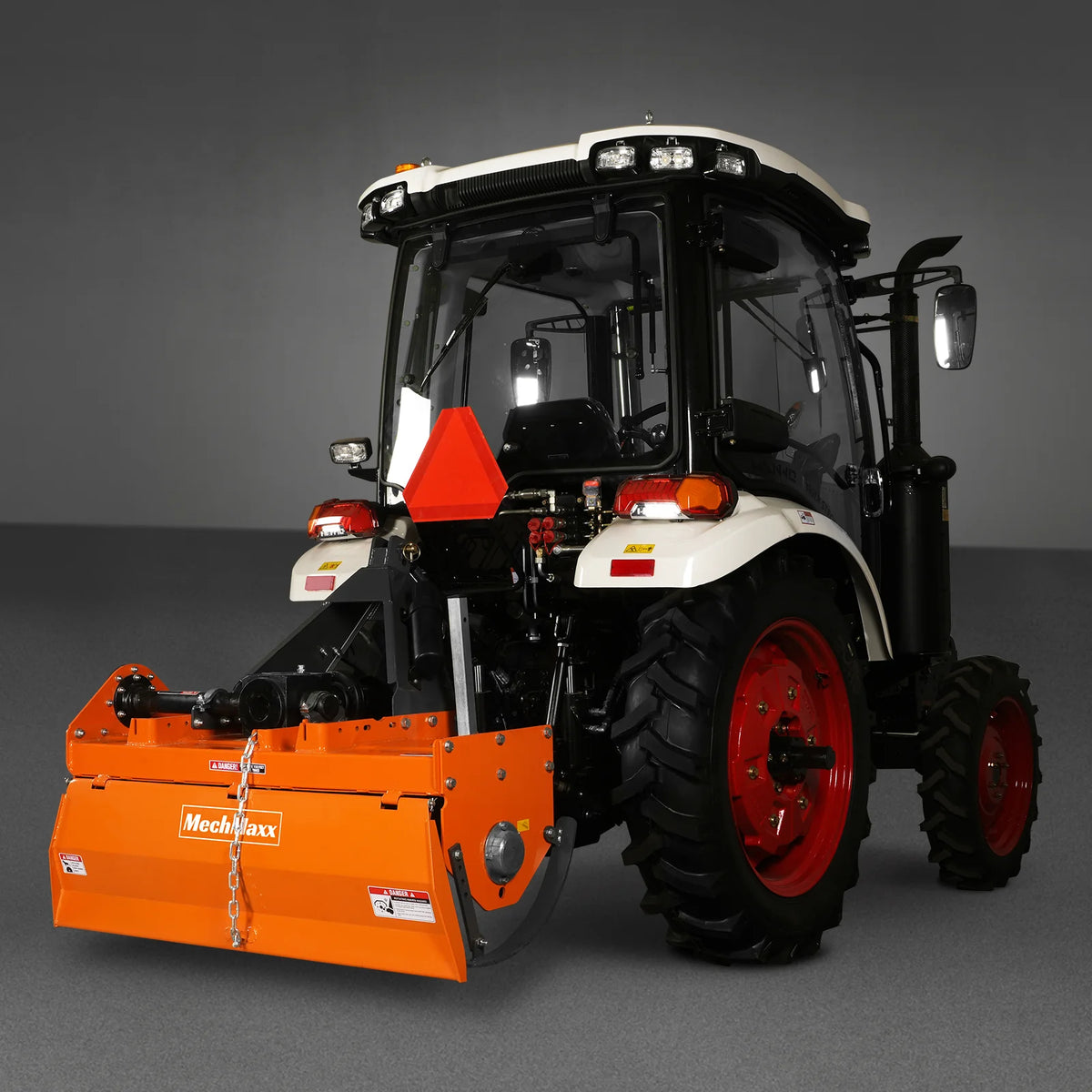 4FT 3-Point Gear Drive Rotary Tiller, 18-35HP Tractor, PTO Shaft Included (With Slip Clutch), Cat. 1 Hookup, R - view 17