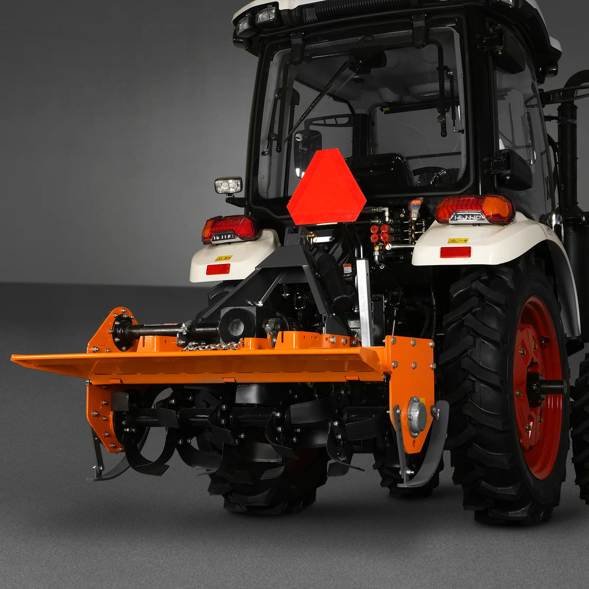 4FT 3-Point Gear Drive Rotary Tiller, 18-35HP Tractor, PTO Shaft Included (With Slip Clutch), Cat. 1 Hookup, R - view 20