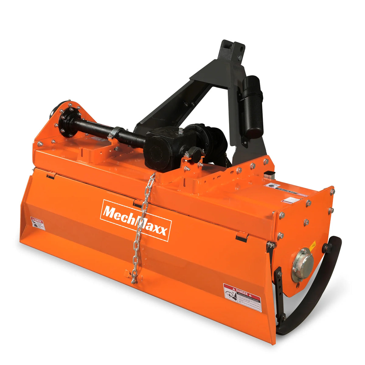 4.5FT 3-Point Gear Drive Rotary Tiller, 25-45HP Tractor, PTO Shaft Included (With Slip Clutch), Cat. 1 Hookup, - view 18