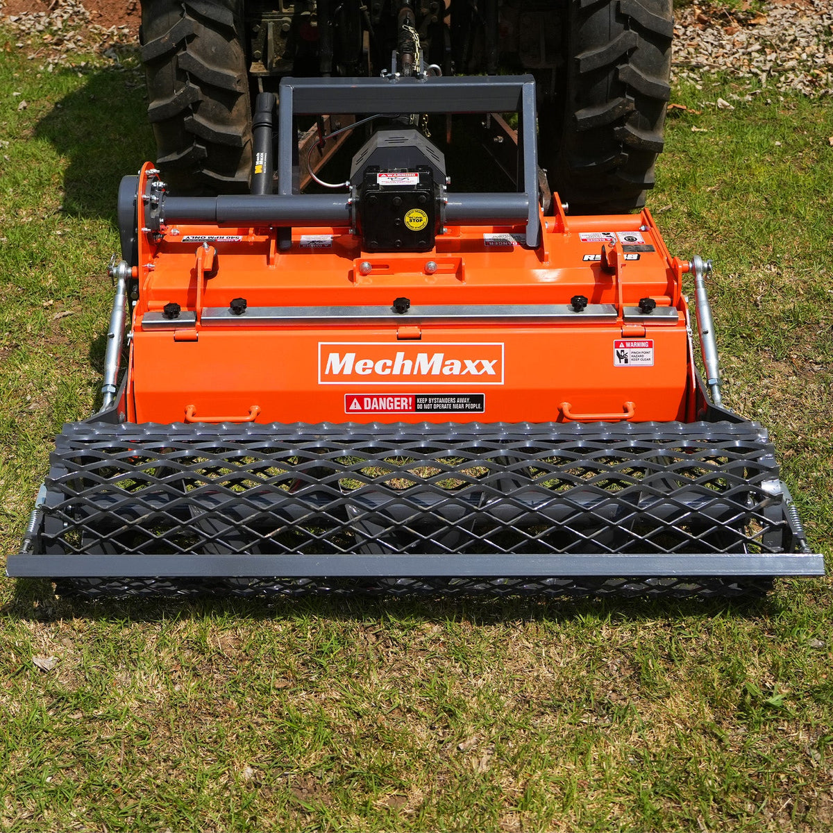 48 in Stone Burier Reverse Rotary Tiller, 3 Point Hitch Cat.1, Chain Drive, PTO Shaft Included with Slip Clutc - view 9