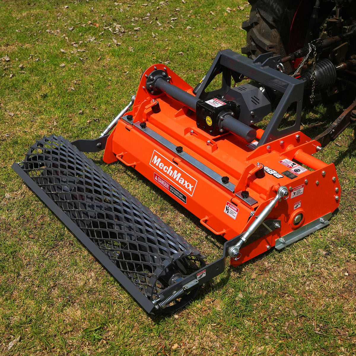 48 in Stone Burier Reverse Rotary Tiller, 3 Point Hitch Cat.1, Chain Drive, PTO Shaft Included with Slip Clutc - view 10