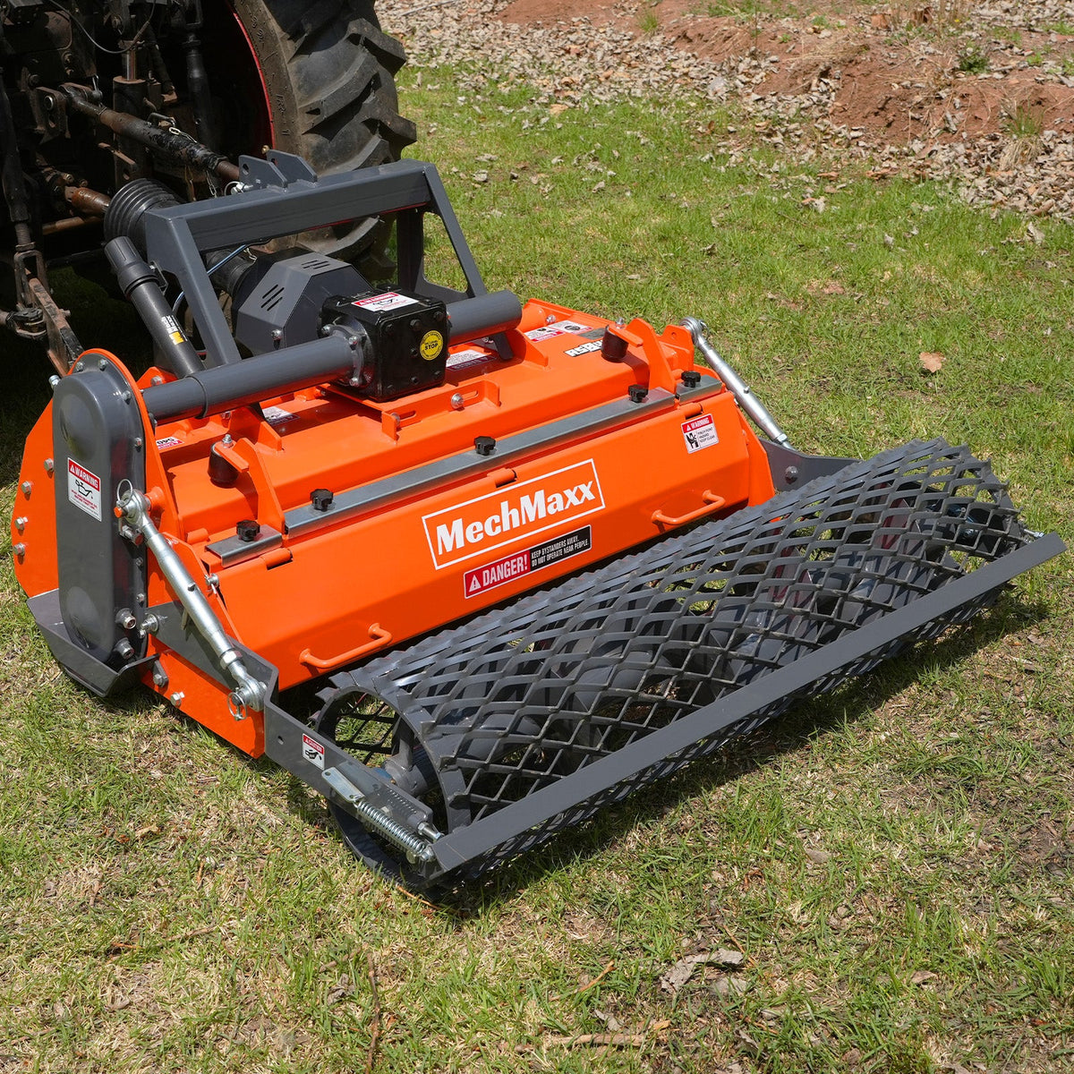 48 in Stone Burier Reverse Rotary Tiller, 3 Point Hitch Cat.1, Chain Drive, PTO Shaft Included with Slip Clutc - view 8
