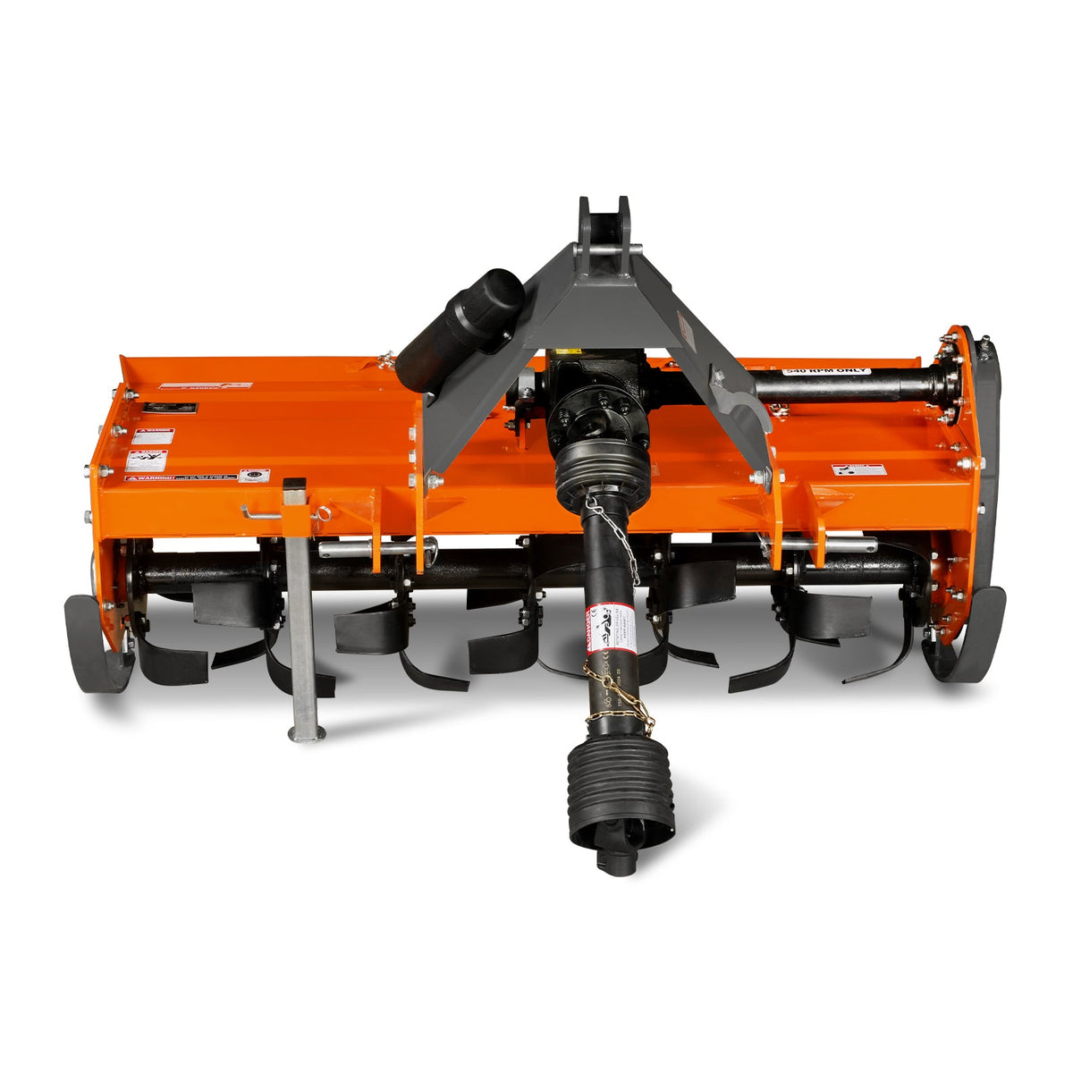 5FT 3-Point Gear Drive Rotary Tiller, 25-50HP Tractor, PTO Shaft Included (With Slip Clutch), Cat. 1 &2 Hookup - view 18