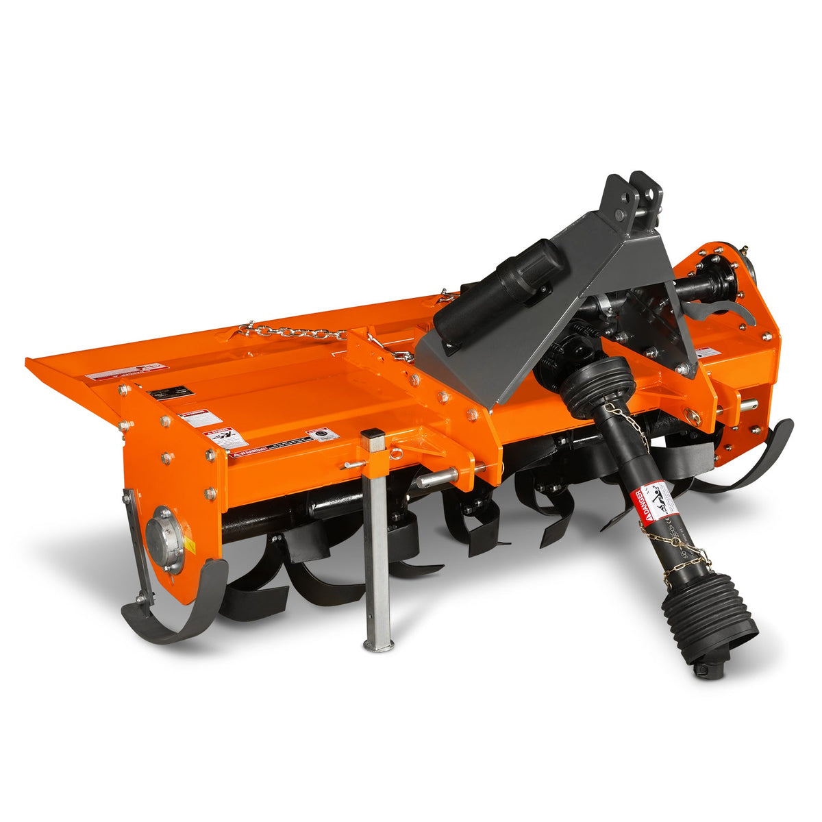 5FT 3-Point Gear Drive Rotary Tiller, 25-50HP Tractor, PTO Shaft Included (With Slip Clutch), Cat. 1 &2 Hookup - view 16