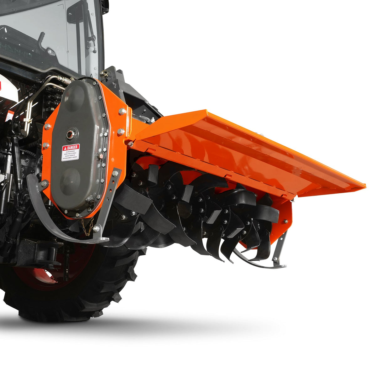 5FT 3-Point Gear Drive Rotary Tiller, 25-50HP Tractor, PTO Shaft Included (With Slip Clutch), Cat. 1 &2 Hookup - view 9