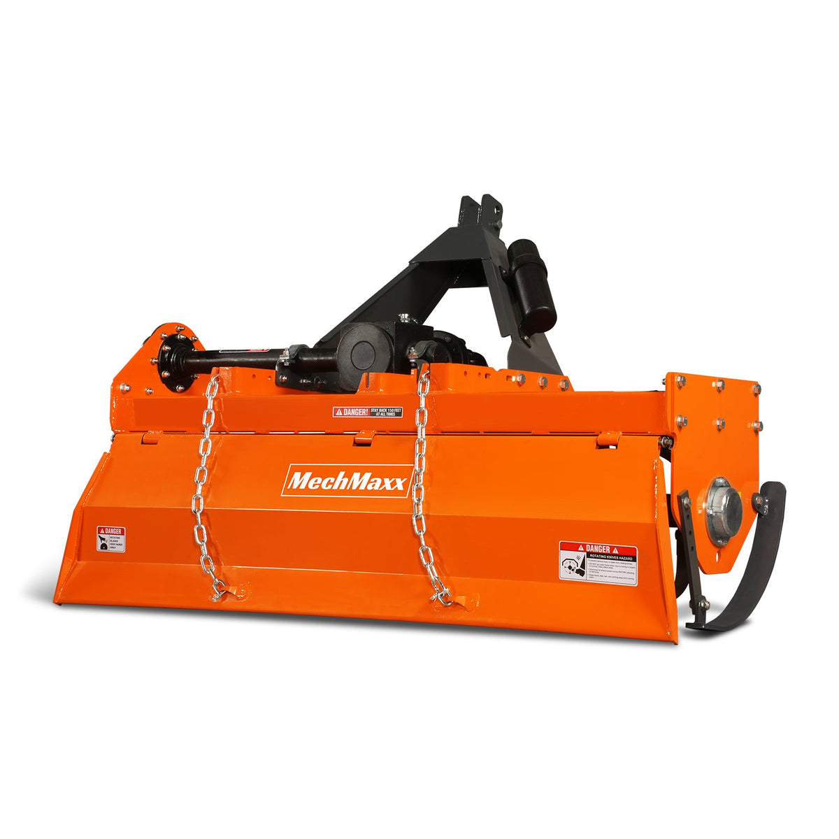 5FT 3-Point Gear Drive Rotary Tiller, 25-50HP Tractor, PTO Shaft Included (With Slip Clutch), Cat. 1 &2 Hookup - view 14