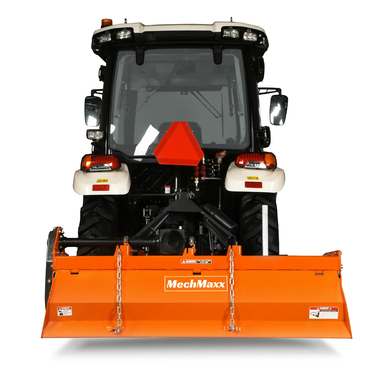 6FT 3-Point Gear Drive Rotary Tiller, 30-60HP Tractor, PTO Shaft Included (With Slip Clutch), Cat. 2 Hookup, R - view 18