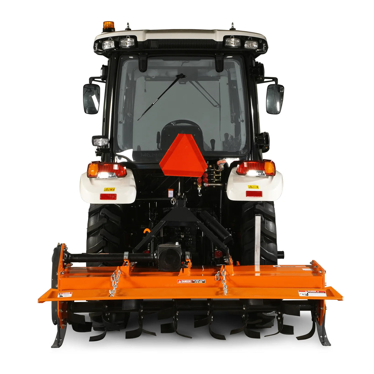 6FT 3-Point Gear Drive Rotary Tiller, 30-60HP Tractor, PTO Shaft Included (With Slip Clutch), Cat. 2 Hookup, R - view 9