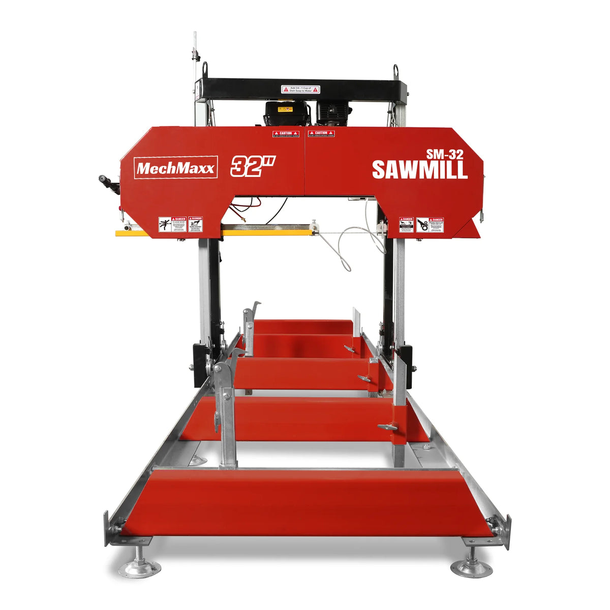 32 in Portable Sawmill, 420cc 15 HP DUCAR E-Start Gas Engine, 29 in Board Width, 13 ft Track, SM32 - view 19