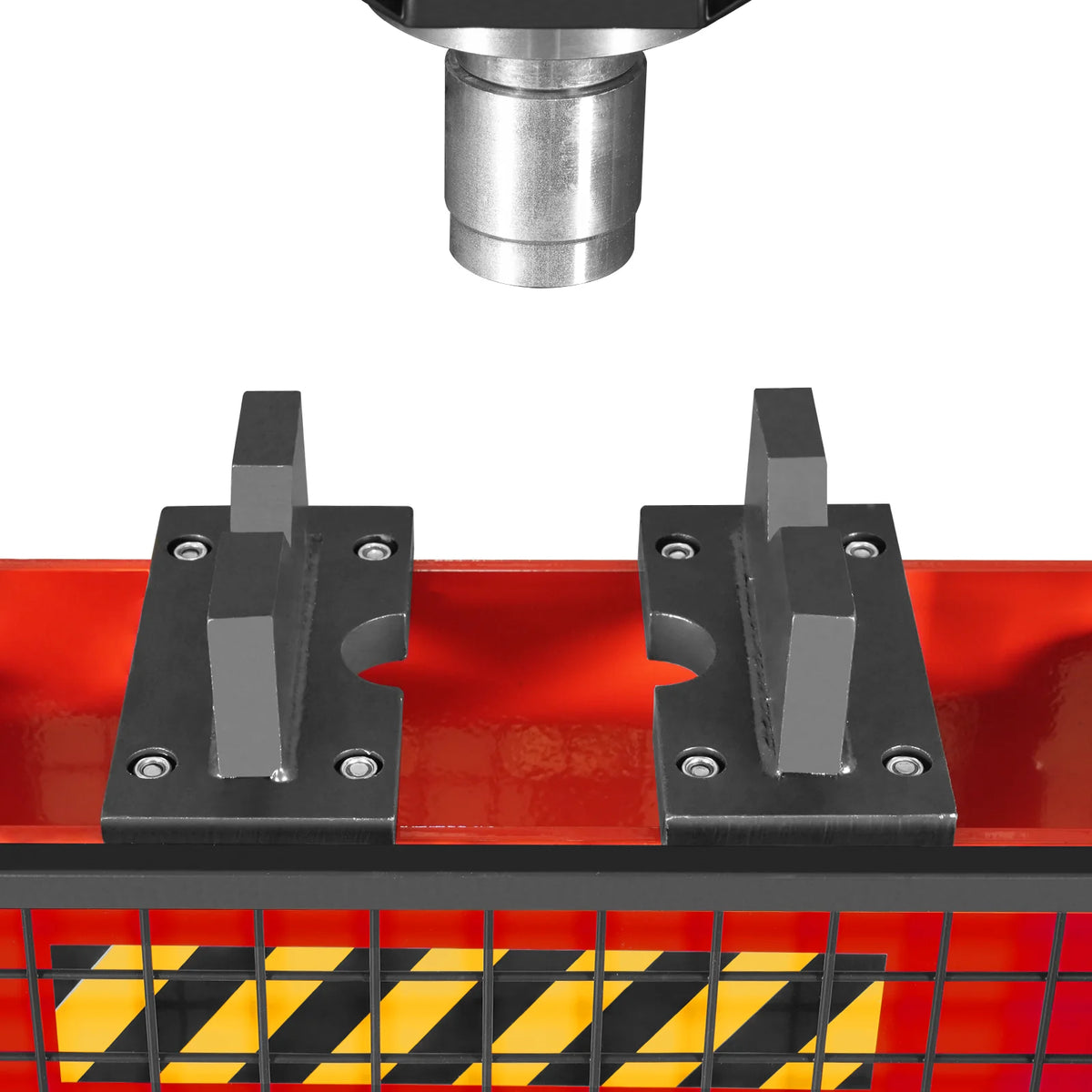 20 Ton H-Frame Air/Hydraulic Shop Press with Press Pin Kit, Fully Welded Steel Frame, Safety Guard, Foot Pedal - view 13